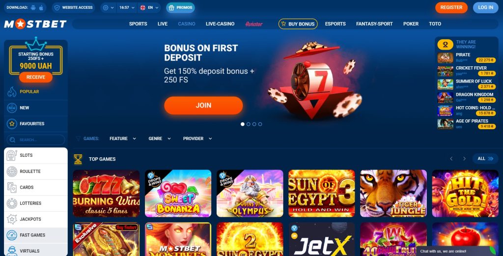 Mostbet kayıt​